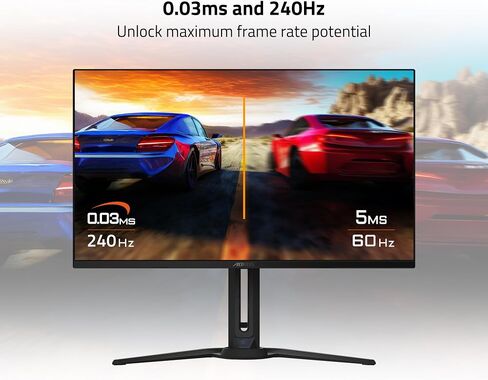 GIGABYTE - AORUS FO32U2 Pro - 32" QD OLED Gaming Monitor - UHD 3840x2160-240Hz - 0.03ms GTG - AMD FreeSync Premium Pro - Type C KVM - HDMI, DP, Type C - Height Adjustable - Black in Saudi Arabia