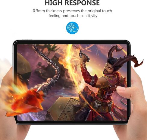 3 عبوات من واقي شاشة SPARIN متوافق مع iPad Mini 6 2021 مقاس 8.3 بوصة، واقي شاشة من الزجاج المقوى لجهاز iPad Mini الجيل السادس، استجابة عالية in Kuwait