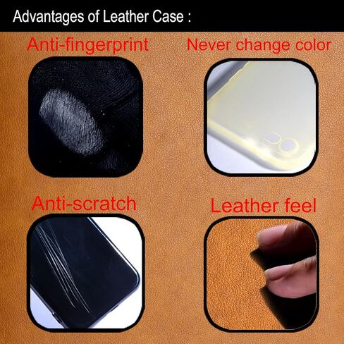 AIORIA for Samsung Galaxy Z Fold 4 Case Leather Phone Cover Retro Design Full Protective Case for Samsung Galaxy Z Fold 4 Z Fold4 5G (Orange) in Saudi Arabia