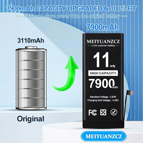 9800mAh Upgraded Battery Compatible with Phone 13 Pro, [New Version] Ultra High Capacity 0 Cycle A+ Battery Compatible with Phone 13 Pro, with Complete Disassembly kit in Saudi Arabia