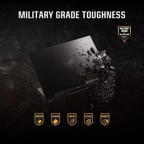ASUS TUF Dash F15 Gaming Laptop (15.6" 144Hz, Geforce RTX 3070 8GB (Beat RTX 4060), 64GB DDR5 RAM, 2TB PCle SSD, Intel 12th Gen i7-12650H), Thunderbolt 4, Backlit KB, IST Hub, Win 11 Home, Black in Saudi Arabia