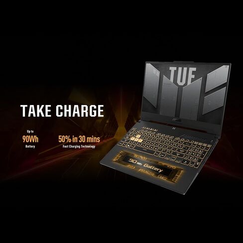 ASUS TUF Dash F15 Gaming Laptop (15.6" 144Hz, Geforce RTX 3070 8GB (Beat RTX 4060), 64GB DDR5 RAM, 2TB PCle SSD, Intel 12th Gen i7-12650H), Thunderbolt 4, Backlit KB, IST Hub, Win 11 Home, Black in Saudi Arabia
