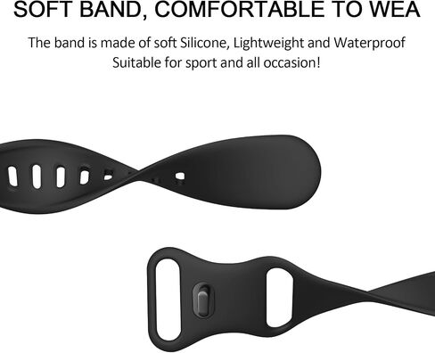 Vancle 22mm Bands for Fossil Men's Gen 6/ Fossil 5E 44mm / Fossil Gen 5 LTE/Carlyle/Garrett/Women's Julianna Smart Watch, Replacement 22mm Band Quick Released Sport Silicone Watch Strap in Saudi Arabia