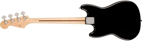 Squier Squier Sonic Bronco Bass، القطب الشمالي الأبيض، حزمة لوحة أصابع القيقب مع حزام جيتار بشعار Fender أسود، Fender 12-Pack Celluloid Picks، وكابل أداة مستقيمة/زاوية in Saudi Arabia