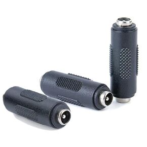 5.5mm x 2.1mm DC Power Connector Adapter, 9~36V Female to Female Power Jack Socket for Starlink Mini, CCTV Security Camera and LED Strip Light, Cable Wire Ends Plug Barrel -3PCS