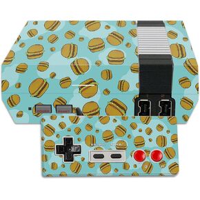 MightySkins Skin Compatible with Nintendo NES Classic Edition wrap Cover Sticker Skins Burger Heaven