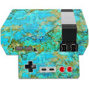 MightySkins Skin Compatible with Nintendo NES Classic Edition wrap Cover Sticker Skins Teal Marble