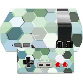 MightySkins Skin Compatible with Nintendo NES Classic Edition wrap Cover Sticker Skins Hexagon Tiles