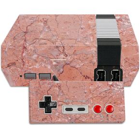 MightySkins Skin Compatible with Nintendo NES Classic Edition wrap Cover Sticker Skins Pink Marble
