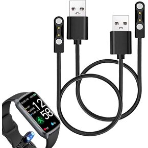 smart watch Cables Compatible with Amzhero Runfit D26 1.47" Smartwatch, 2 PCs