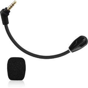 Detachable Flight S Boom Mic Piece,Microphone Replacement Compatible with Kingston HyperX Cloud Flight/Flight S Wireless Gaming Headset