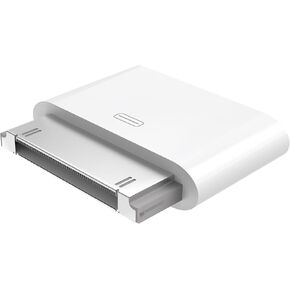 Micro USB Adapter with 30 pin Connector Charging Sync Connector Micro USB to 30-pin Dock Adapter Compatible with Early Model iPhones, iPads, and iPods