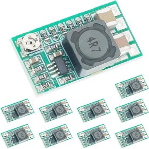 Mini DC-DC 12-24V to 5V 3A Step-Down Power Supply Module Adjustable Voltage Buck Converter 97.5% Efficiency 1.8V 2.5V 3.3V 5V 9V 12V for Arduino - 10Pcs