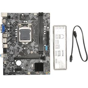 M ATX Motherboard, B75M VH LGA 1151 Slot DDR3 × 2 16GB Motherboard, SATA 3.0, USB 3.0 × 2, USB 2.0 × 2, 4 Pin 24 Pin Power, M.2 NVME PCIe X16 Motherboard