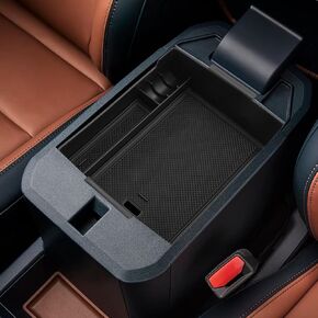SHAOHAO for 2023 2024 Ford Maverick Center Console Organizer, Fit for 2022 2023 2024 Ford Maverick XL/XLT/Lariat Pickup Truck Maverick 2022 2023 2024 Accessories Storage Box Insert Organizer 2PCS
