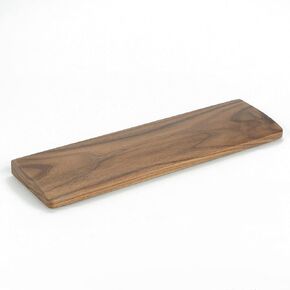 Walnut Keyboard Wrist Rest, Gaming Walnut Keyboard Wrist Pad, Wrist Rest Palm Rest, Hand Pad Holder, Palm Rest for Office and Gaming(Walnut Wood 1Pc 61Keys)