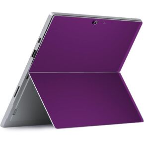MightySkins Skin Compatible with Microsoft Surface Pro 8 - Solid Purple | Protective, Durable, and Unique Vinyl Decal wrap Cover | Easy to Apply, Remove, and Change Styles | Made in The USA