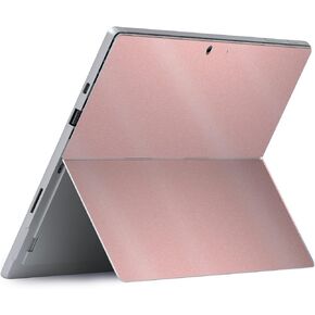 MightySkins Glossy Glitter Skin Compatible with Microsoft Surface Pro 8 - Solid Blush | Protective, Durable High-Gloss Glitter Finish | Easy to Apply and Change Styles | Made in The USA