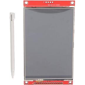 EBTOOLS 4in TFT LCD Display Module, ILI9488 Driver 14pin 480x320 HD SPI Serial Display Module, with a Memory Card Slot, 3.3V to 5V