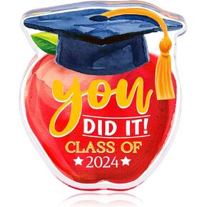 PETCEE You Did It Graduation Gifts for Her Him Graduation Flowers Bouquet Paperweight Graduation Keepsake Gift for Women Men Seniors Graduation Table Centerpiece for High School College Boys Girls in Kuwait