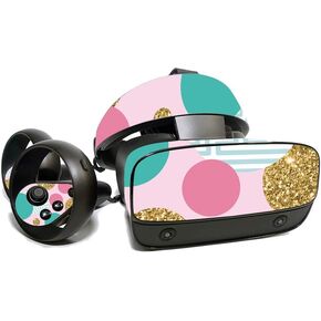 MightySkins Skin for Oculus Rift S - Golden Bubbles | Protective, Durable, and Unique Vinyl Decal wrap Cover | Easy to Apply, Remove, and Change Styles | Made in The USA