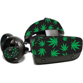MightySkins Skin for Oculus Rift S - Marijuana | Protective, Durable, and Unique Vinyl Decal wrap Cover | Easy to Apply, Remove, and Change Styles | Made in The USA