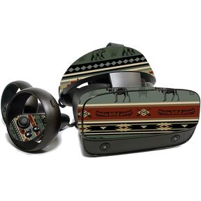 MightySkins Skin for Oculus Rift S - Cabin Stripes | Protective, Durable, and Unique Vinyl Decal wrap Cover | Easy to Apply, Remove, and Change Styles | Made in The USA