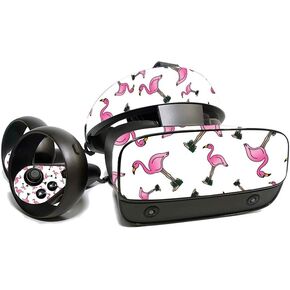 MightySkins Skin for Oculus Rift S - Cool Flamingo | Protective, Durable, and Unique Vinyl Decal wrap Cover | Easy to Apply, Remove, and Change Styles | Made in The USA
