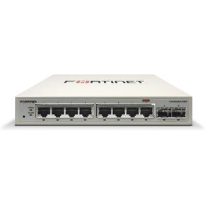 Fortinet FortiSwitch 108F-POE Layer 2 Switch, Managed. 8XGE Port, 2X SFP Port, 1X RJ45 Port. Fanless Design.