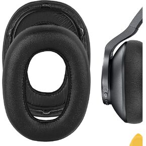 Geekria QuickFit Replacement Ear Pads for AKG N700NC Headphones Ear Cushions, Headset Earpads, Ear Cups Cover Repair Parts (Black)