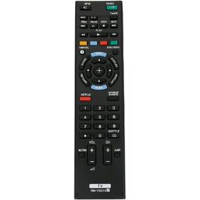 New RM-YD073 Replaced Remote fit for Sony Bravia TV KDL-46HX750 KDL-55HX750 KDL-55HX751 KDL-46HX753BU KDL-46HX751 KDL46HX750 KDL55HX750 KDL55HX751 KDL-46HX753BU kdl-40hx750 kdl-32hx750 kdl-46hx753