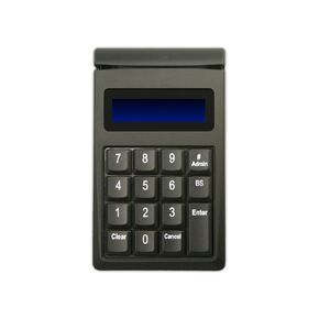 ID Technologies IDKE-534833BL SecureKey M130 USB-Keyboard, XML, 15 Key, 3 Track, Black