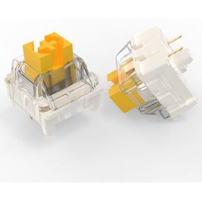 YIMAGUJRX V2 Blue Dust-Proof Keyboard Switches,3 pin 55±5gf Tactile Switches,Compatible with MX Mechanical Keyboard(45 Pcs)