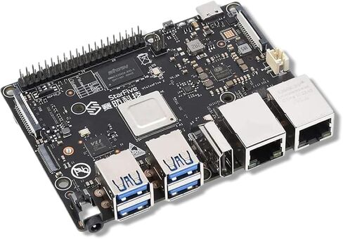 VisionFive2 RISC-V Single Board Computer, StarFive JH7110 Processor with Integrated 3D GPU, 4GB Memory Kilomega, Without WiFi Module in Saudi Arabia