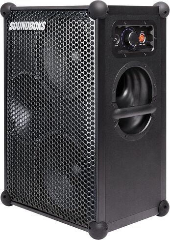 SOUNDBOKS 4 – Bluetooth Performance Speaker – USB-C Charging Battery – Loudest Party Speaker with 40 Hours of Battery – Wireless and Portable Speaker - Designed in Denmark – 126dB (Metallic Gray) in Saudi Arabia