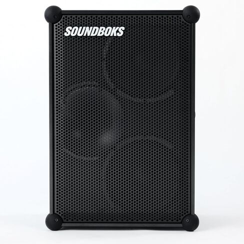 SOUNDBOKS 4 – Bluetooth Performance Speaker – USB-C Charging Battery – Loudest Party Speaker with 40 Hours of Battery – Wireless and Portable Speaker - Designed in Denmark – 126dB (Metallic Gray) in Saudi Arabia