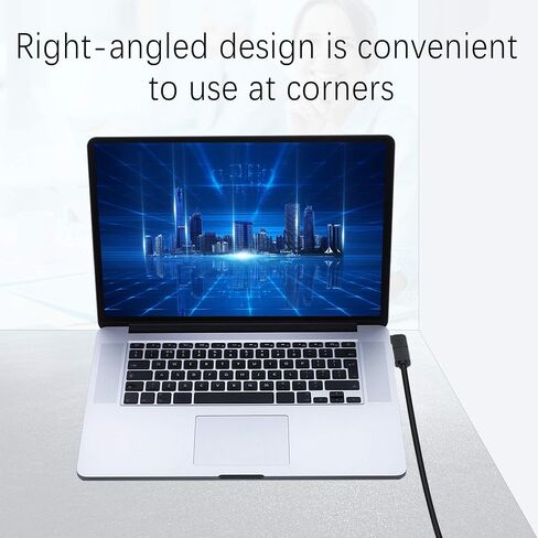 PNGKNYOCN Left Angle Micro HDMI Adapter, 90 Degree Micro HDMI to HDMI 1.4 Female Coupler Connector, Support 3D 4K 1080P, YOUCHENG for Cameras, Computers, Projectors（2-Pack） in Saudi Arabia