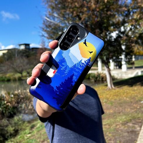 حافظة محفظة Smartish Galaxy S24 Plus - Wallet Slayer Vol. 1 [رفيع + واقي] حامل بطاقة الائتمان - غطاء فتحة بطاقة مخفية تم اختباره عند السقوط متوافق مع هاتف Samsung Galaxy S24+ - Black Tie Affair in Kuwait