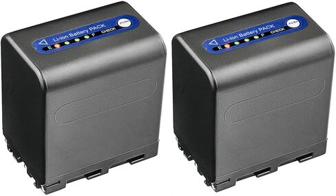 Kastar 4-Pack NP-QM91D Battery 7.4V 5500mAh Replacement for Sony HDR-SR1 HDR-UX1 MVC-CD200 MVC-CD250 MVC-CD300 MVC-CD350 MVC-CD400 MVC-CD500 Camcorder, Sony NP-FM90, NP-FM91, NP-QM91, NP-QM91D Battery in Saudi Arabia