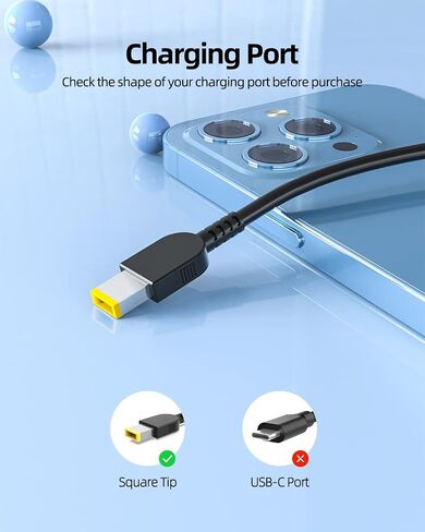 170W AC Charger Fit for Lenovo ThinkCentre M70a M70q M80q M90a M90q Neo 50a 50q Gen 1 2 3 4 5 Tiny-in-One 27, ThinkStation P3 P340 P350 P360 Ultra Tiny Workstation Desktop Laptop Power Supply Adapter in Saudi Arabia