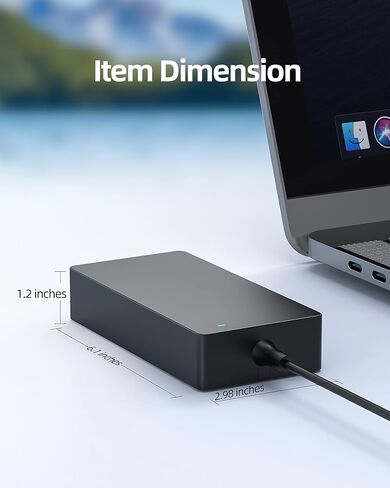 170W AC Charger Fit for Lenovo ThinkCentre M70a M70q M80q M90a M90q Neo 50a 50q Gen 1 2 3 4 5 Tiny-in-One 27, ThinkStation P3 P340 P350 P360 Ultra Tiny Workstation Desktop Laptop Power Supply Adapter in Saudi Arabia