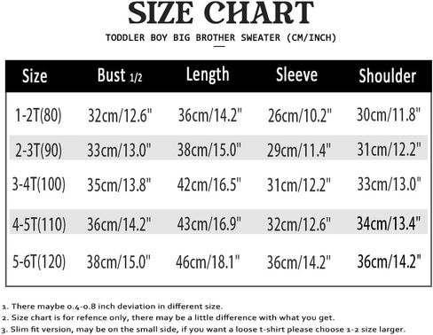 Big Brother Sweater Toddler Boy Letter Embroidery Knit Sweater Baby Crewneck Knitted Sweatshirt Fall Winter Warm Top in Kuwait