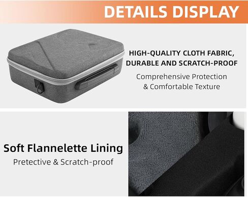 حقيبة حمل لـ DJI Mini 4 Pro، حقيبة حمل محمولة للسفر لـ DJI Mini 4 Pro، حقيبة حمل صلبة للسفر، حقيبة تخزين واقية مقاومة للماء in Kuwait