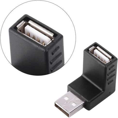 طقم مهايئ USB 40 قطعة، نوع طقم مهايئ USB للتوصيل، محول مغير صغير، موصلات محول USB ذكر إلى أنثى Micro USB متوافق مع USB1.1/1.0 in Kuwait
