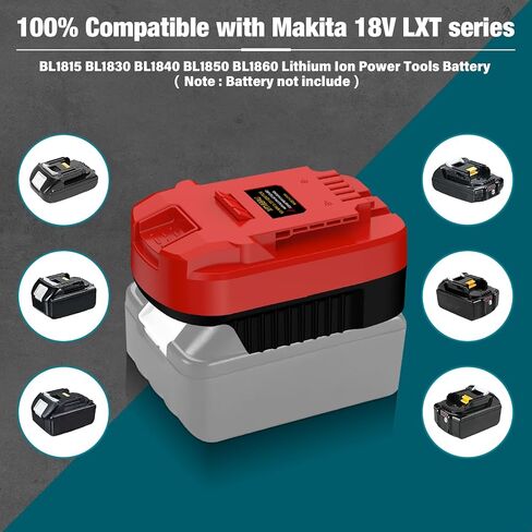 استخدام المحول لأدوات Bauer 20v MAX اللاسلكية، متوافق مع بطاريات ليثيوم ماكيتا 18V مناسبة لأدوات Bauer 20v MAX اللاسلكية in Kuwait