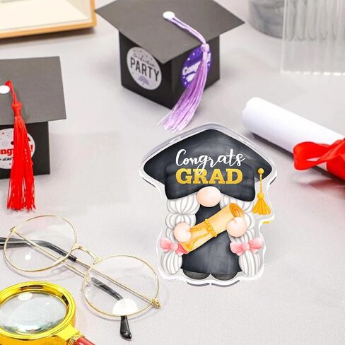 PETCEE You Did It Graduation Gifts for Her Him Graduation Flowers Bouquet Paperweight Graduation Keepsake Gift for Women Men Seniors Graduation Table Centerpiece for High School College Boys Girls in Saudi Arabia