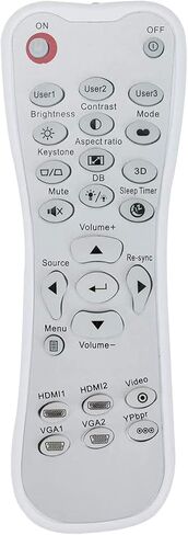 New Replacement Remote Control fit for Optoma Projector HD26 Gt1080 HD141X EH200ST GT1070X HD143X HD142X in Saudi Arabia