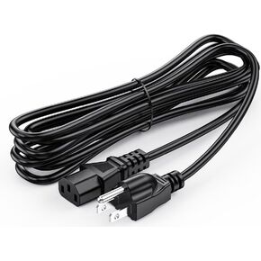 AC Power Cable for RoyPow 48V 22A, 58V 22A, 58V 50A, 87V 14A,29V 50A LiFePO4 Battery Charger, 9.2Ft AC Power Cord Compatible with RoyPow 48V 22A 58V 22A 58V 50A 87V 14A 29V 50A LiFePO4 Battery Charger