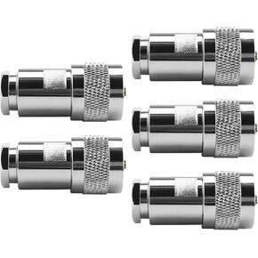 5Pcs PL259 Cable Clamp Compression Plug Coaxial Adapter for 5D-FB Aircell 7 Ultraflex 7 LMR300