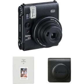 Fujifilm Instax Mini 99 Instant Film Camera, Bundle with Slinger Protective Case Instax Mini 99 & Slinger Photo Album for Instax Mini Film